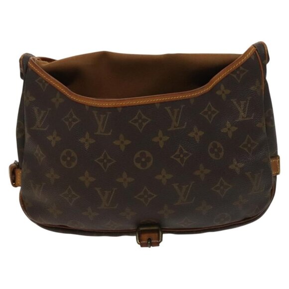 Authentic LOUIS VUITTON Monogram Saumur 30 Shoulder Bag M42256 LV - Picture 9 of 16